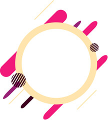 Abstract Circle Border