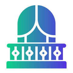 balcony Gradient icon
