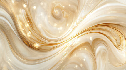luxurious backdrop of swirling gold hues creates elegant and sophisticated atmosphere, perfect for various design projects. smooth, flowing patterns evoke sense of calm and beauty