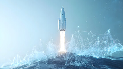 Rocket Launch into the Future