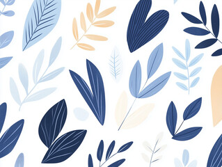 Seamless hand-drawn pattern featuring adorable Scandinavian woodland animals and pine trees. Ideal for textiles, wallpaper, wrapping paper, and cozy nature-inspired designs.