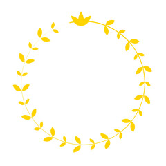 Golden Circle Ornament 