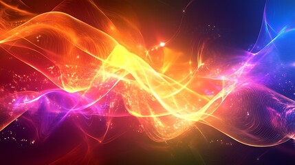 Vibrant Abstract Art: A Symphony of Color and Light