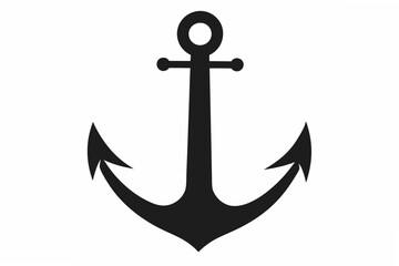 anchor  silhouette illustration