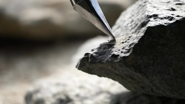 Rock Carving Demonstration