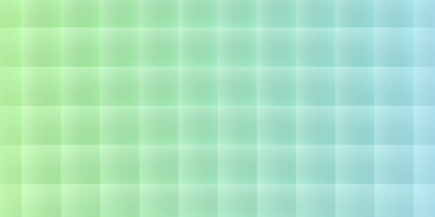 Abstract pink gradient diagonal square mosaic banner background. Green Grid Mosaic Background, Creative Design Templates. Green gradient background. Vector background. Vector illustration.