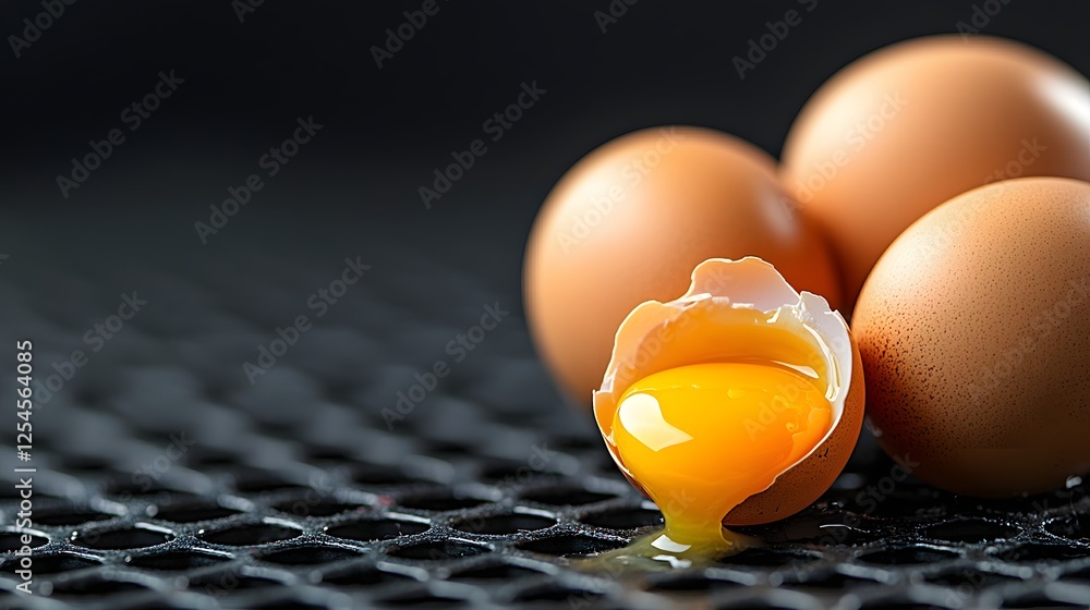 Poster automated egg collection system in a high tech poultry production facility streamlined efficient and