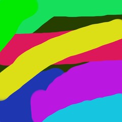 rainbow flag vector illustration