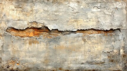 Obraz premium Aged Cracked Concrete Wall Texture