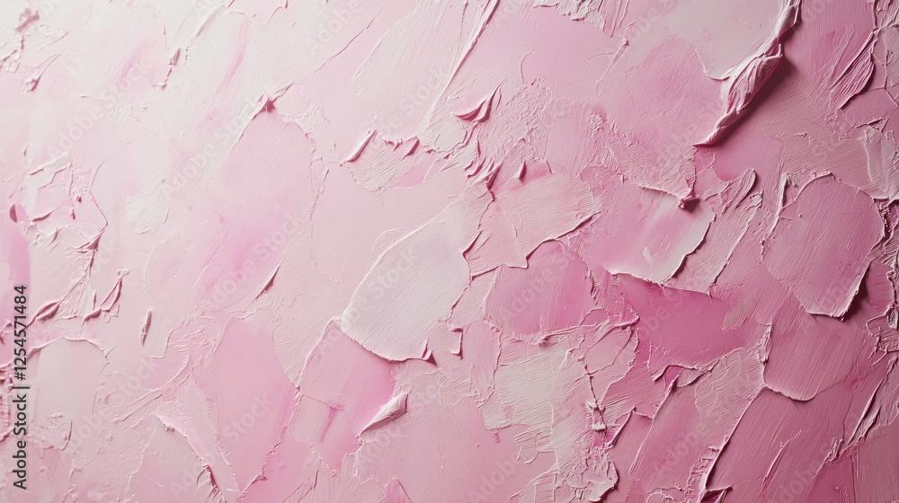 Aufkleber abstract art texture with pink paint strokes creating a soft and dreamy background design