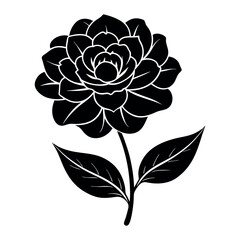 Vector illustration of a flower