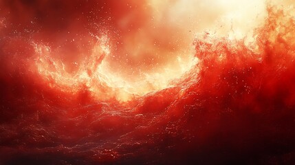 Abstract red light explosion with dynamic motion effects