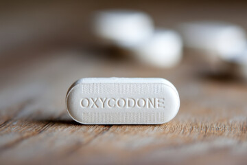 Pills of oxycodone