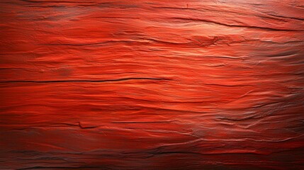 Captivating red and black abstract painting, a bold fusion of color texture for modern decor