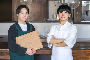 飲食業で働く人々