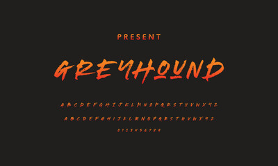 Colourful Graffiti Font, this font can be used for logos and it looks perfect for short phrases and taglines