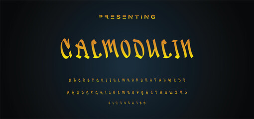 Graffiti font in graffiti style. Vector illustration.Cartoon comic graffiti doodle font alphabet. Vector