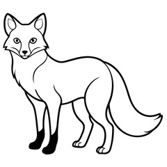 Fox Illustration. Stunning Fox Art, Digital Drawings, and Wildlife Sketches.