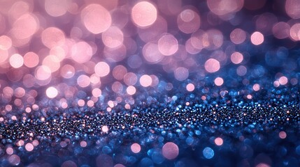A shimmering abstract background of colorful bokeh lights creating a festive atmosphere