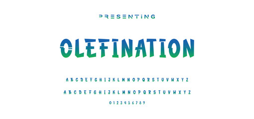 Marker Graffiti Font, handwritten Typography vector illustration.