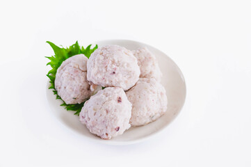 イカ入りつみれ