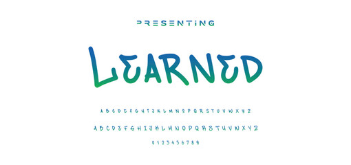 Graffiti 3D text effect, editable text and colorful text style.