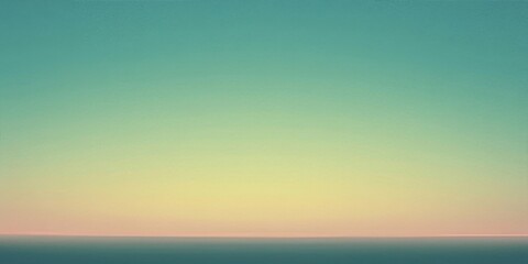 Obraz premium Muted Teal Gradient Background with a Grainy Texture, Generative AI