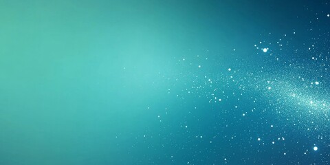 Muted Teal Gradient Background with a Grainy Texture, Generative AI