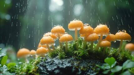 Tim elapse sprouting of sprouts from the ground 