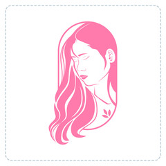 BEAUTY SALON LOGO DESIGN ILLUSTRATOR