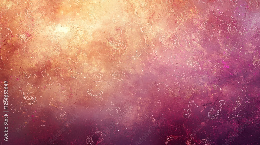 Poster artistic texture background with abstract swirls and vibrant colors for creative projects
