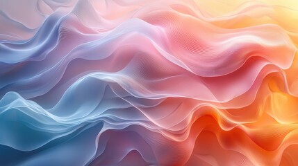 Obraz premium Abstract Flowing Colors