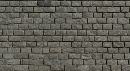 Obraz premium Seamless gray cobblestone wall or road background texture. Tileable grungy natural rock and stone shaped path or walkway repeat surface pattern. A high resolution construction backdrop 3D rendering