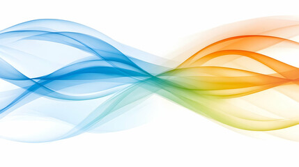 Abstract Wave Background Illustration