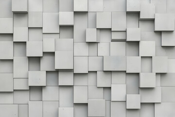 Abstract 3D Cube Wall Background Texture
