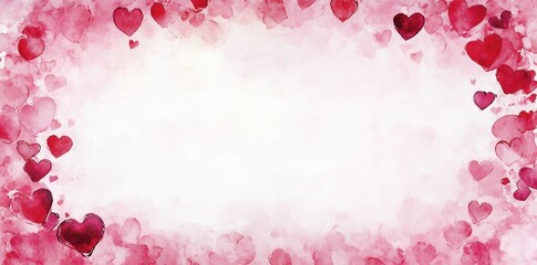 heart shape frame background with copy space for card post message wallpaper