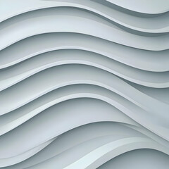 Abstract 3D Wave Background Illustration