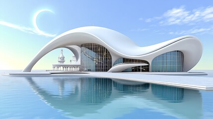 Modern serenity building
