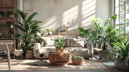 Bright and Modern home garden