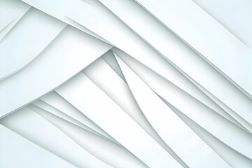 Obraz premium Abstract White Geometric Background Illustration