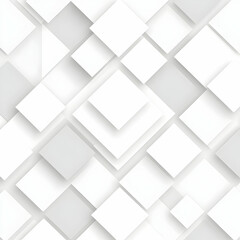 Abstract White Square Background Illustration