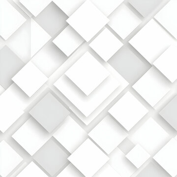 Abstract White Square Background Illustration
