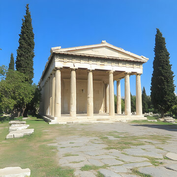 Ancient Greek Temple Photo: Classical Architecture in Greece