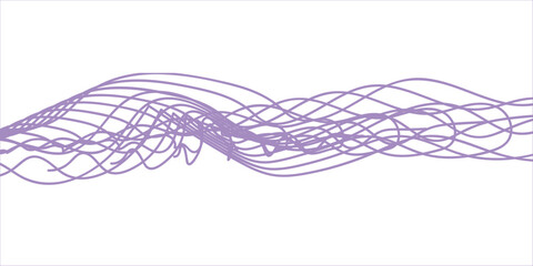 Vector abstract violet light blend paper wave flow digital gradient transparent tech curve creative Technology flow grid blend curve wave line  isolated energy music dynamic gradient thin digital