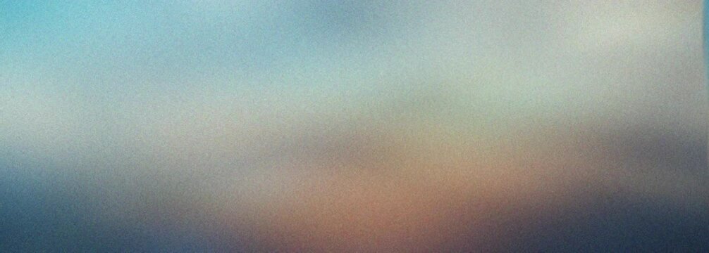 Beautiful color gradient background with noise. Abstract pastel holographic blurred grainy gradient banner background texture Colorful digital grain soft noise effect Nostalgia, vintage, retro