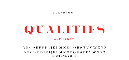 Abstract modern urban alphabet fonts. Typography sport, technology, fashion, digital, future creative logo font. vector illustration