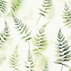 Fototapeta premium Fern pattern fern backgrounds.