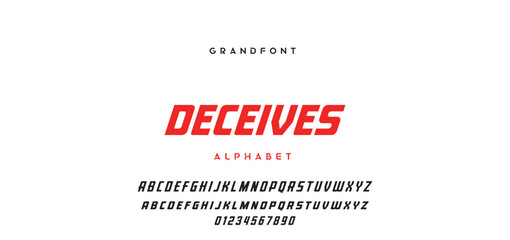 Abstract modern urban alphabet fonts. Typography sport, technology, fashion, digital, future creative logo font. vector illustration