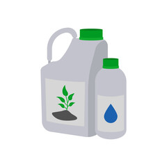 Agro Chemical, Farming Flat Vector Illustration