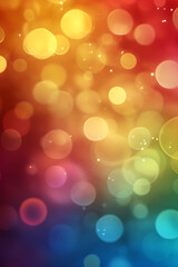 Obraz premium bokeh, blurred, background, colors, out of focus, dreamy, warm, soft, gradient, light and shadow 